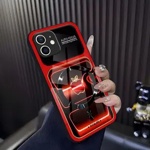 Luxury Neon Glow Neon-Contoured MagSafe Case Edition Premium Tempered Glass Lens Protection for [iPhone 12] 952