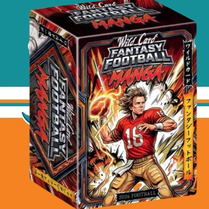 2026 Wild Card Fantasy Football Manga Hobby Box