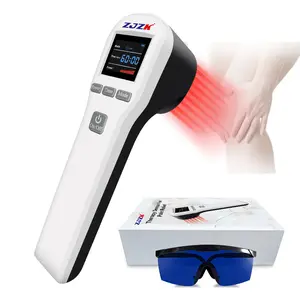 20 Diodes Medical Grade Cold Laser Therapy Device Pain Relief Humans and Animals Electric Massage Machine Adjustable Comfort