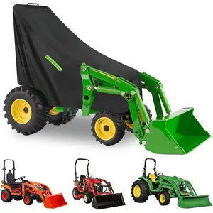 Tractor Cover, Waterproof 600D Thicken tractor covers, All-Season Protection Tear-Resistant Anti-UV Tractor Cover, for Kubota, Mahindra, Bobcat,, 2320 2520 2720 3120 3320