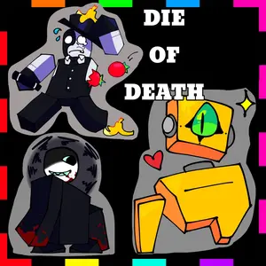 Die Of Death Keychains, Pursuer, Artful, Harken, DOD, Roblox, Accessories, Ita