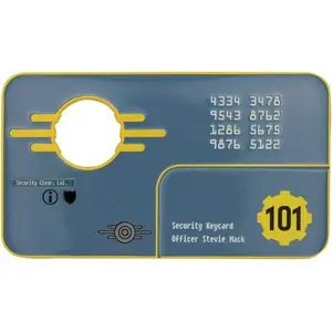 Fallout 3 - Limited Edition Replica - Vault 101 Security Keycard  [COLLECTIBLES] Collectible