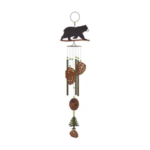 Sunset Vista Designs Black Bear Chime 36"