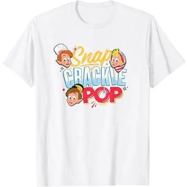 Kellogg's Snap Crackle Pop Retro Rice Krispies T-Shirt