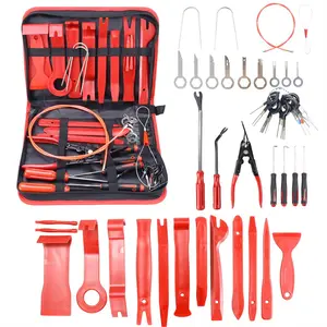 Car Interior Disassembly Tool Kit, Car Interior Disassembly Tool Kit, Suitable for Door Panel Radio, Stereo Audio, Instrument Panel Terminal Maintenance Tool Kit