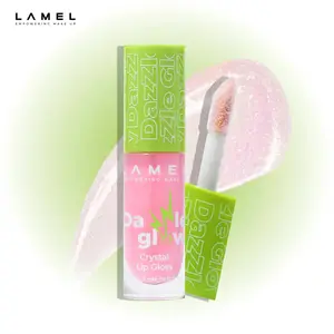 LAMEL Dazzle Glow Lip Gloss – Liquid Glass & Comfort Wear