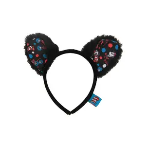 The Cat in the Hat Pattern Headband Ears