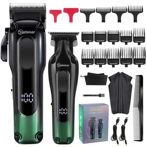 Professional Hair Clipper, 1 Set Hair Clippers Set USB Rechargeable Electric Hair Trimmer, Beard Trimmer, Men's Grooming Kit, Great for Men Stylists Barber Barbershop Salon Home Use