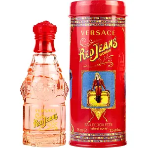 Versace Women's 2.5 Ounce Red Jeans Eau de Toilette