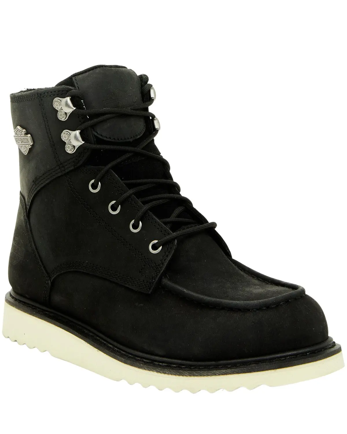 Harley Davidson Men's Men'S Brosman Waterproof Moc Motorcycle Boot Soft Toe - D93931