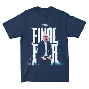 Dan Hurley Final Four T-Shirt – Coach UConn Graphic Tee for Fans and Basketball Lovers, Men's Tops