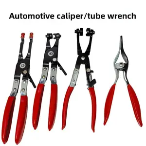 Popular Car Tool Calipers Water Pipe Clamp Clamp Straight Throat Tube Clamp Auto Maintenance Tool Clampprofessional hose clamp clip plier rivet pliers