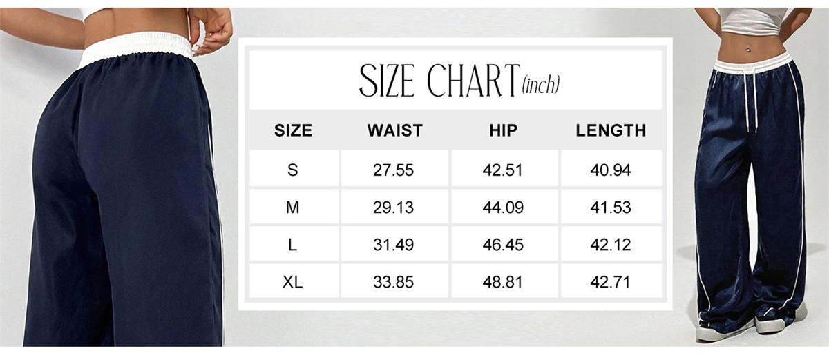 WoodBerry Women's Wide Leg Sweatpants Baggy Y2K Parachute Pants Slouchy Drawstring Belt Spring Summer Jogger Loose Track Pants with Pockets