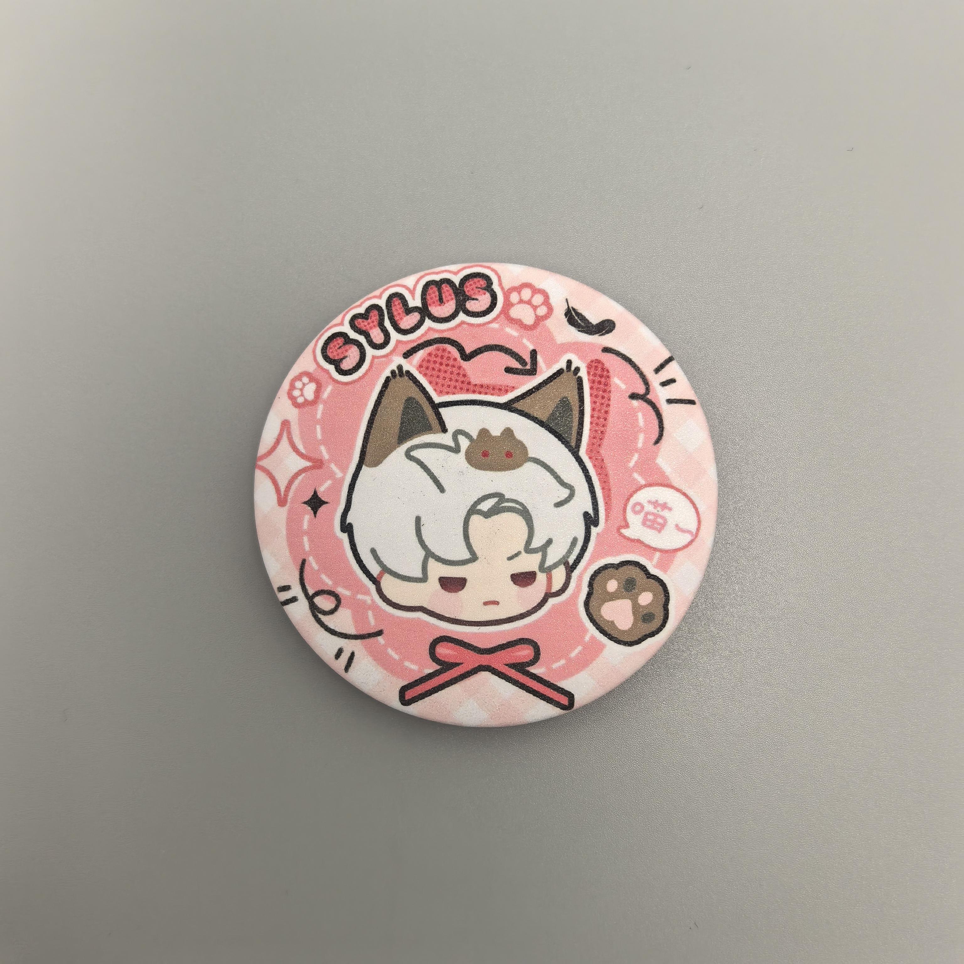 Love and Deepspace cat ear badges: Sylus Zayne Xavier Rafayel Caleb