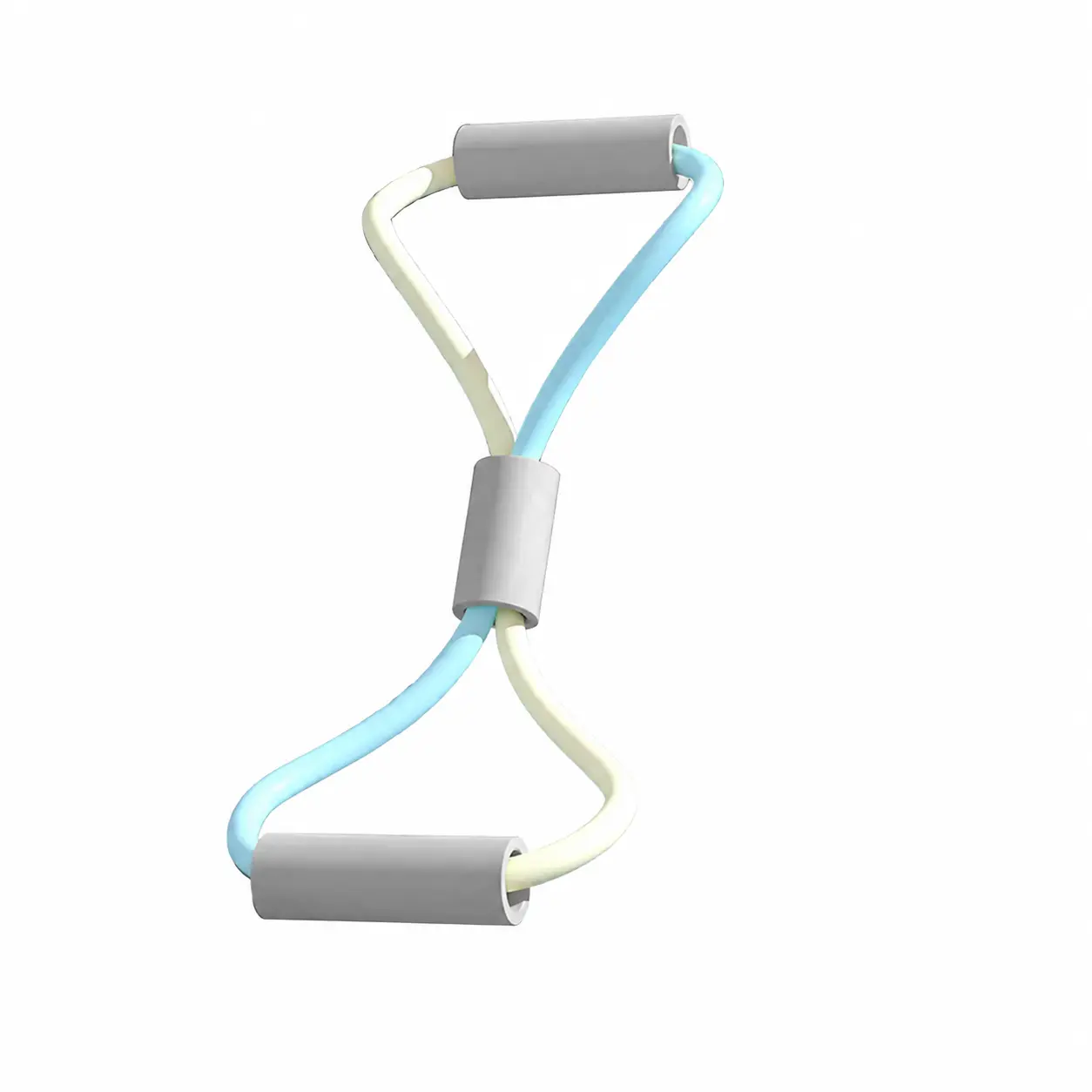 Figure 8 Resistance Band, Posture Fixer Training Tool for Back Stretch, Women's Upper Body Home Fitness Equipment That Improves Control, Home Workout, Ergonomic, Resistance Band Workout, Balanced Training, Beginner Workout Routine