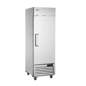 VEVOR Commercial Freezer 19.32 Cu. ft, Reach In 27 W Upright Freezer Single Door, Auto-Defrost Stainless Steel Reach-in Freezer with 4 Adjustable Shelves, -13 to 5 Temp Control, LED Light, 4 WheelsVEVOR Super Brand Day