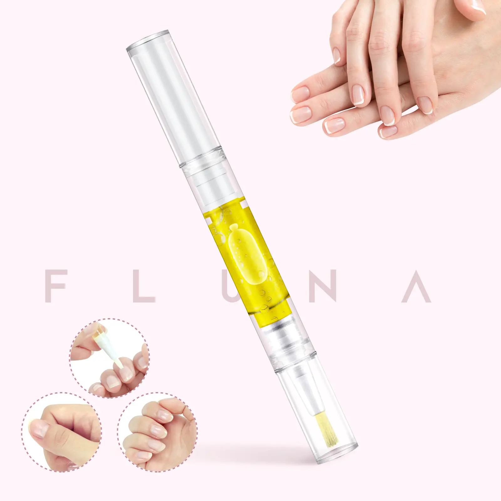 Organic Nail Growth Oil Pens Cuticle Oil Long Nail Care for Cuticle Prep