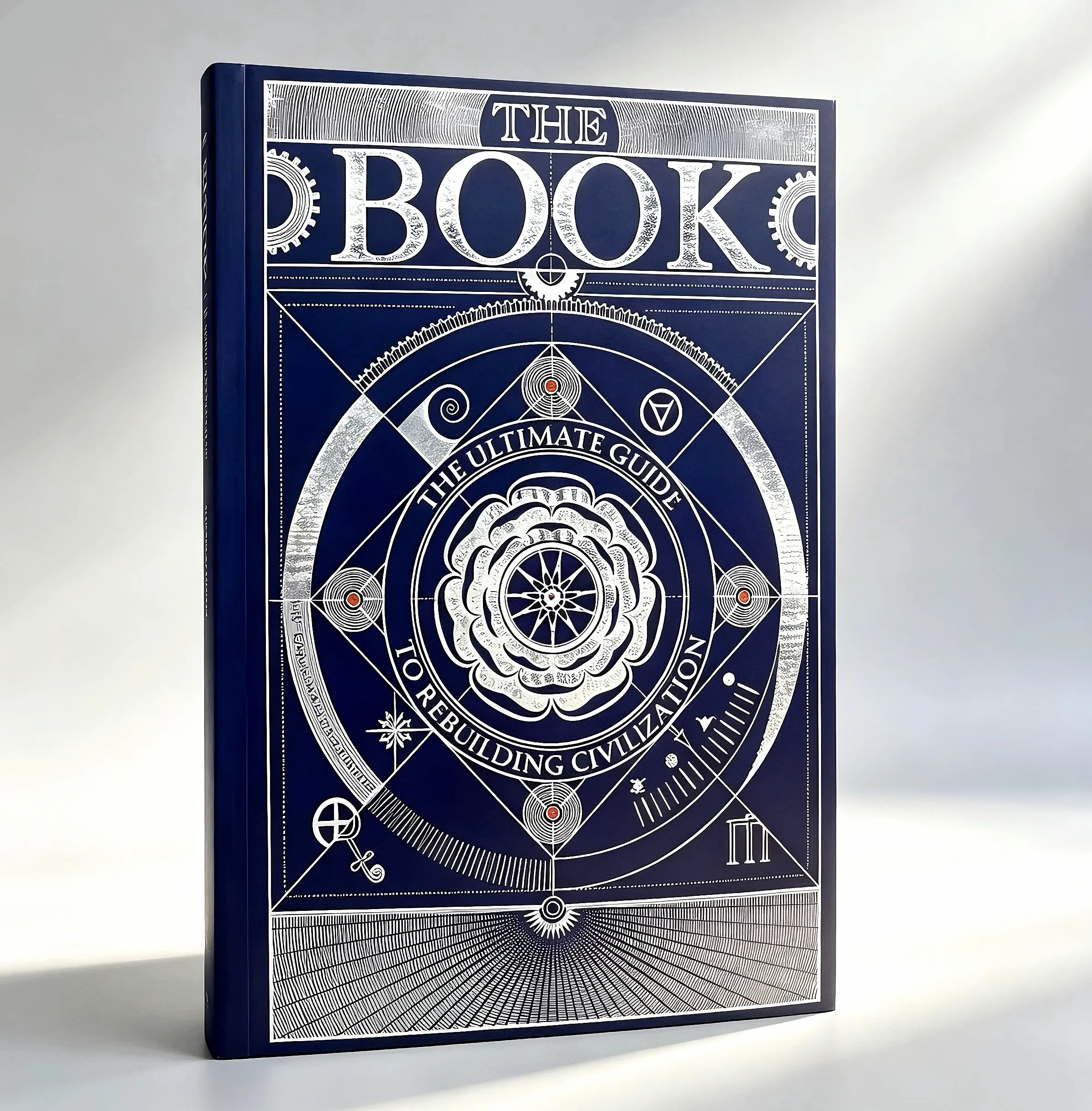 The Book: The Ultimate Guide to Rebuilding Civilization, Dark Academia Aesthetic Vintage Illustrated Encyclopedia for Adults, 400+ Pages A5 English Paperback, Artifact Knowledge Book for Home Library & Bookshelf Decor, Gift for BookTok Lovers