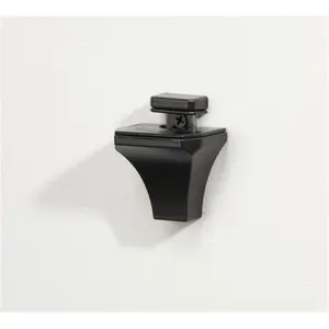 212 MAIN Diamond-Type Iron Small Shelf Bracket - Art Deco Look, Wall Mounting Brackets