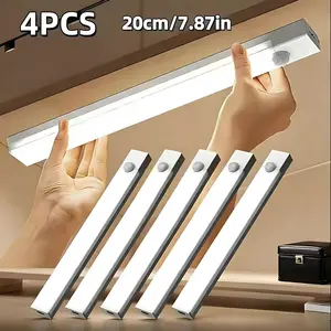 Fashion Motion Sensor Light, Rechargeable Closet Lighting, LED Motion Sensor Closet Lamp, USB Rechargeable LED Strip, Home Decor