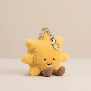 Jellycat Sun Keychain Kawaii Bag Charm For Girls, Mom, Gift Tiktok Viral