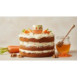 Bee Balm Carrot Cake – Limited Edition Lip Balm | Natural Moisturizing Lip Care with Beeswax & Shea Butter