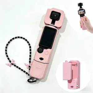 DJI Pocket 3 Silicone Case Osmo Action Camera Protective Cover Anti-Scratch DJI P3 Camera Accessory