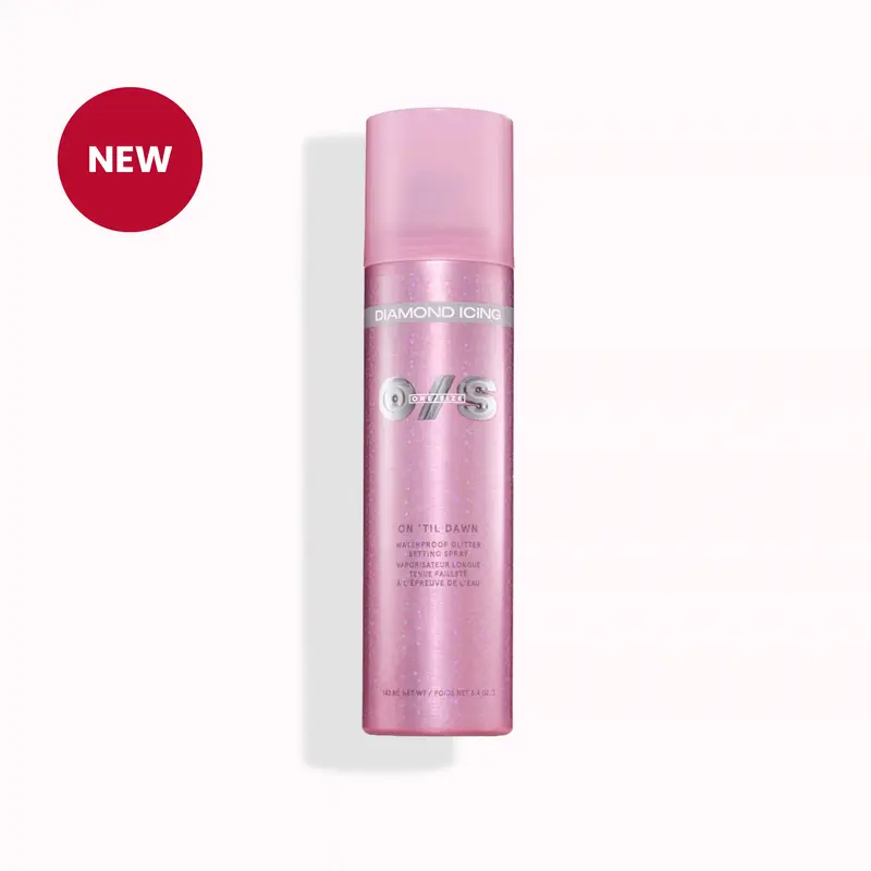On 'Til Dawn Glitter Waterproof Setting Spray in Diamond Icing