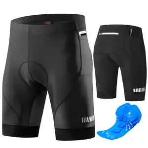 Men’s outdoor cycling shorts/capris with a tight fit, silicone seat cushion, shock absorption—suitable for spring, summer, autumn, and winter; ideal for commuting; moisture-wicking; silicone seat cushion; shock absorption; tight fit; outdoor cycling sport