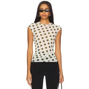 AFRM Nina Tee in Birch Dot