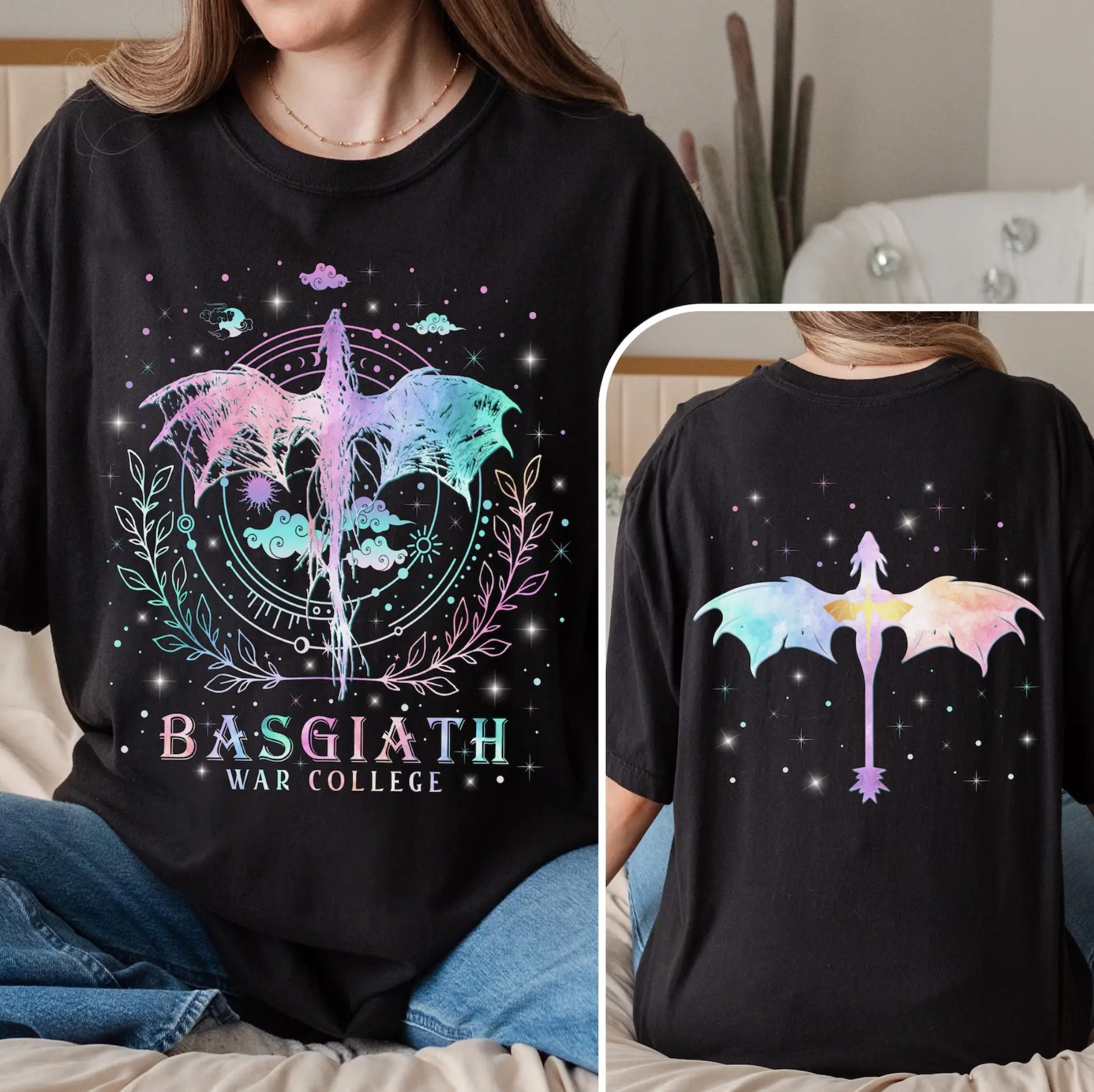 Basgiath War College Shirt, Dragon Rider Merch Shirt, Fourth Wing Shirt, Iron Flame T-Shirt, Rebecca Yarros Apparel, Book Lover Gift, Tee For Women