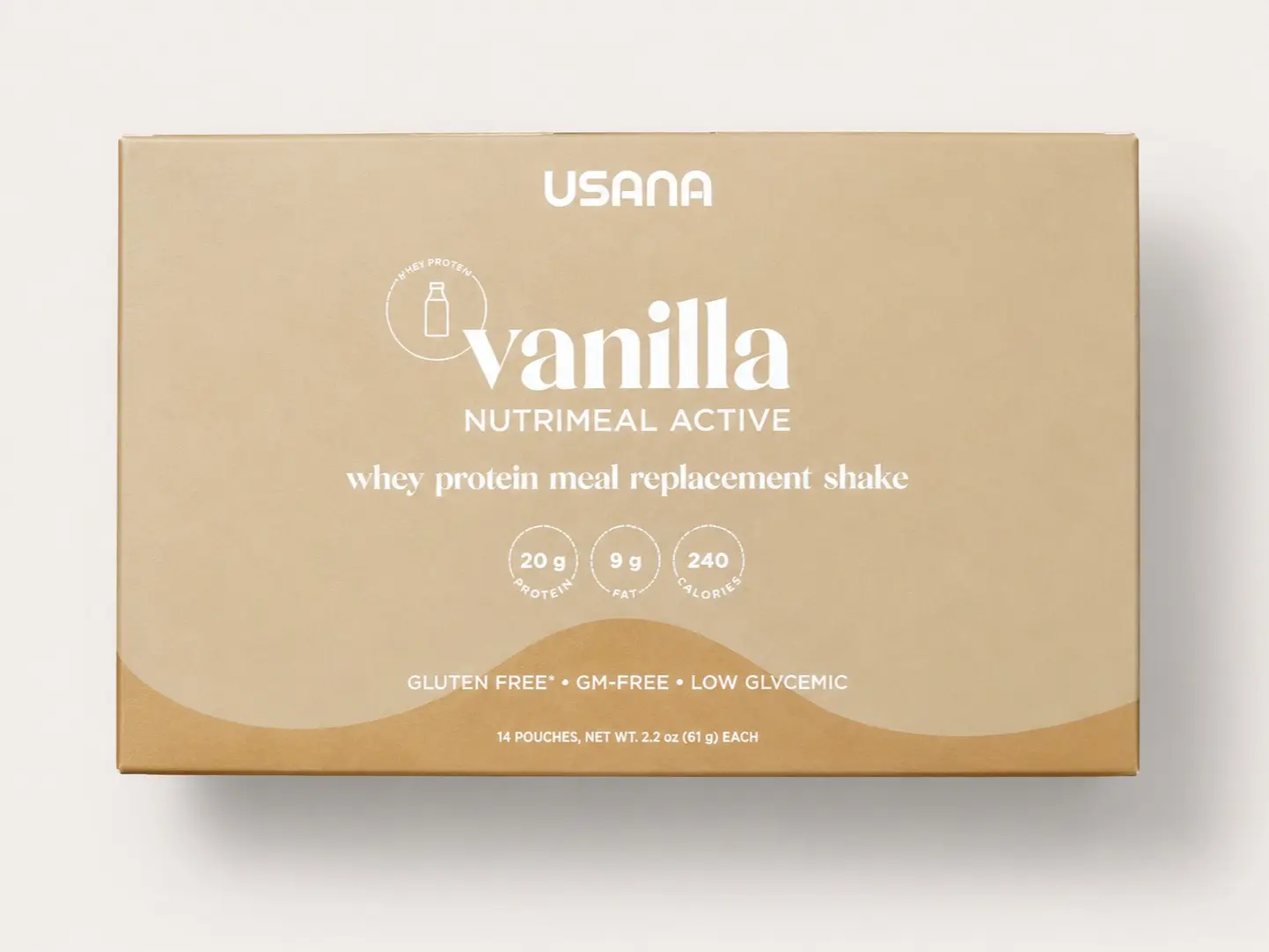 USANA Nutrimeal Active Whey Protein Meal Replacement Shake | Protein & Fiber Nutrition Shake