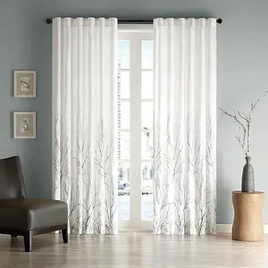 Madison Park Eliza Window Panel - 50" x 95" - White