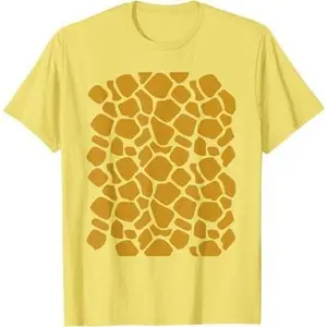 Halloween Giraffe Costume Apparel, Adult Kids Animal Costume T-Shirt