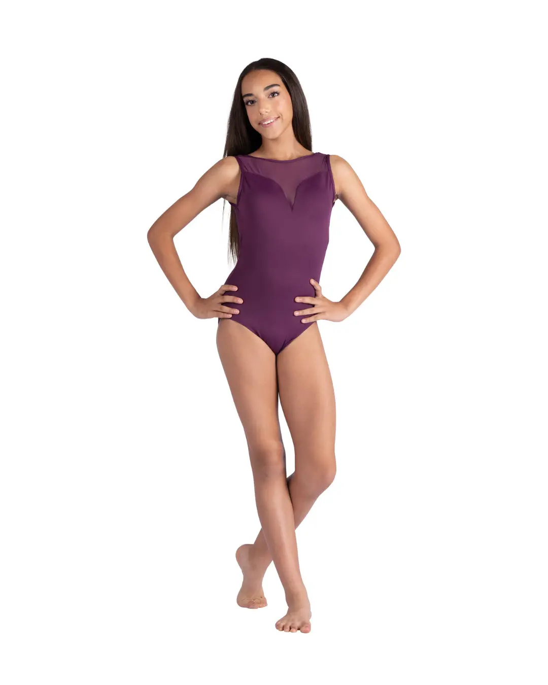 DanzNMotion Adult Boatneck Leotard