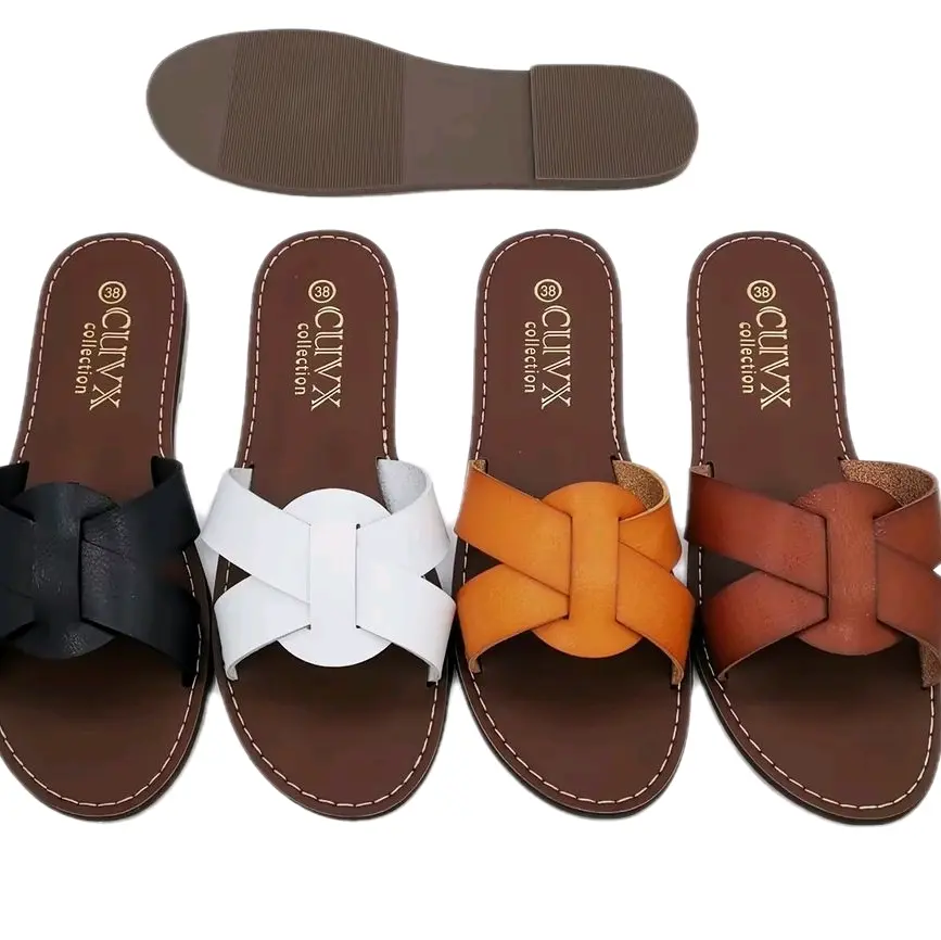 12 Pairs Women's Flip Flop Sandals Bundle | 4 Styles | Mixed Sizes & Colors