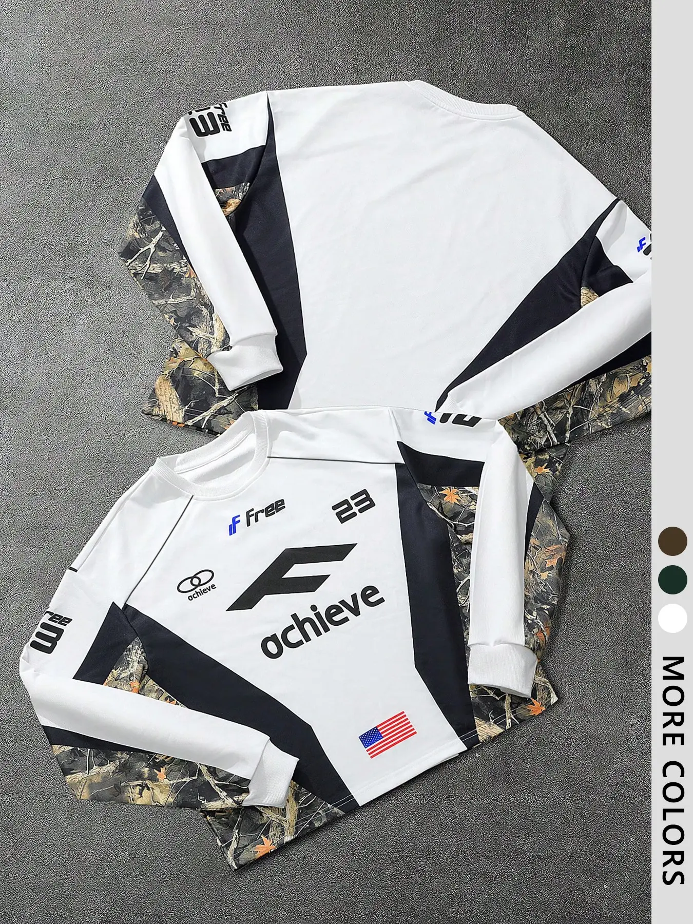 Men's Round Neck Pullover Sweater, Athletic Tops, Activewear, Sport, Sportswear, Sweatshirts, Graphic, Casual Outdoor Wear, Comfortable Street Style, Long Sleeve Fitted Design, Menswear, Sports Clothes, Classic