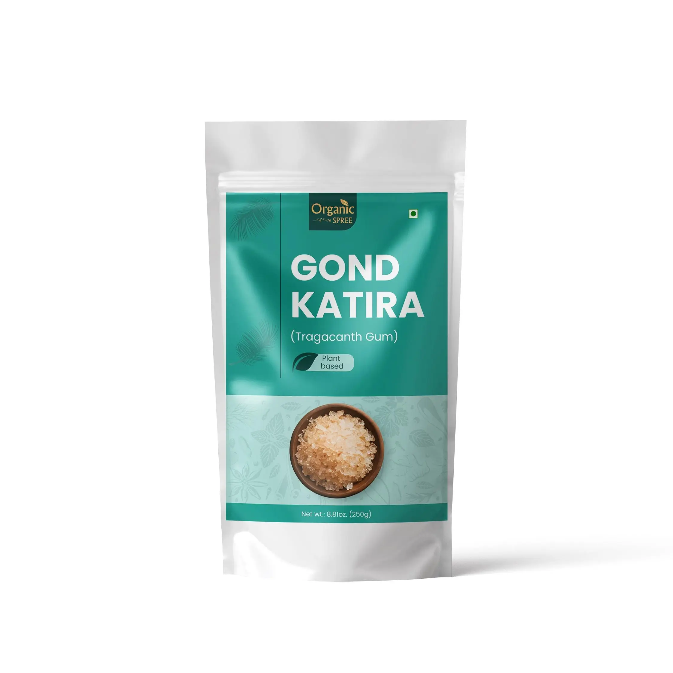 Organic Spree Tragacanth Gum (Gond Katira) – Natural Cooling & Hydration Support | Pure Plant-Based Herbal Gum | 8.81oz Summer Wellness Staple