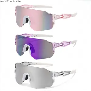 Unisex 3-Pack Stylish Windproof UV400 Cycling Sports Eyewear, Men's & Women's Sunglasses for Outdoor Cycling, Fishing, Sunglasses For Women, Stylish Sunglasses