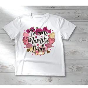 Cotton Short Sleeve  T-Shirt Mother's Day 2026 Tshirt