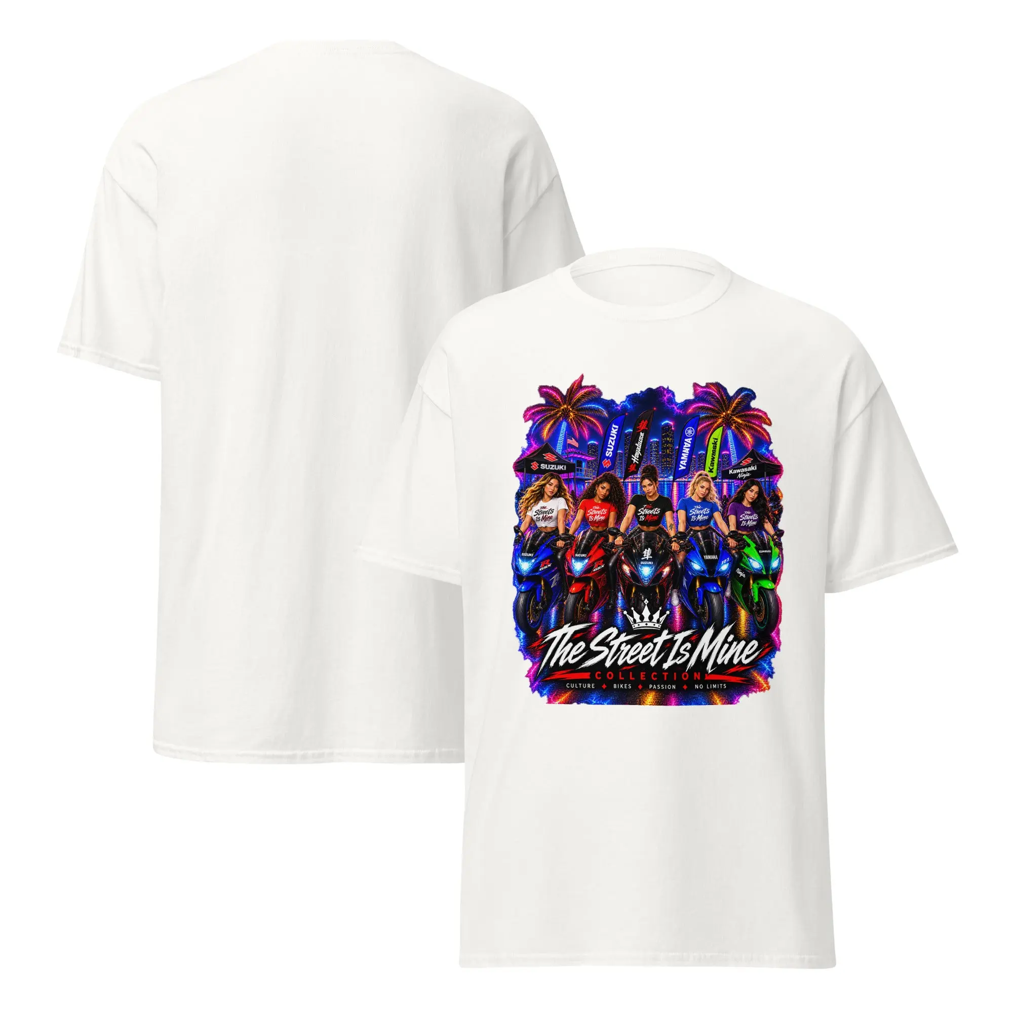 The Street Is Mine-Sunset Street Bike Tee