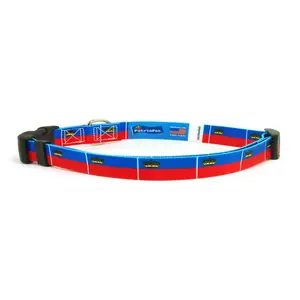 Cat Collar with Liechtenstein Flag | Great For National Holidays, Festivals, Parades, Sporting Events, Pride Events