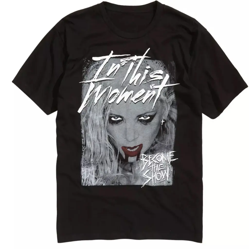 In This Moment Black Mass Tour 2026 Vintage Alternative Metal Graphic Unisex T Shirt Godmode Mother Fan Collection Gift HY5887