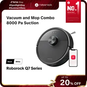 [SaleLink] Roborock F25 Series Wet Dry Vacuum Cleaner, Hot Air Drying & High temperature Self Cleaning, with 20000Pa, Edge Cleaning, Wet Mop Cleaner for Hard Floor, Cordless, Lightweight -Household Appliances (F25 GT) #GearUpForMemorialDay