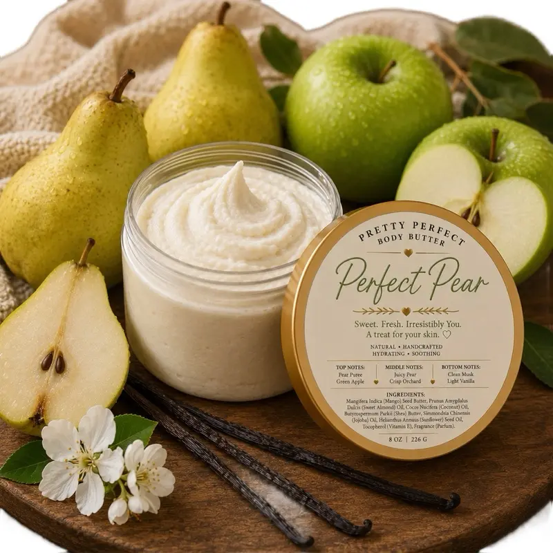 Perfect Pear Body Butter homemade Ultra Hydrating