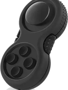 Fidget Toy Game, 8-in-1 Classic Controller Fidget Toy | Stress Relief, Ergonomic Rubber Design + Lanyard，dealsforyoudays Squishies Squishy Maker