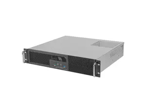 Silverstone RM23-502-MINI 2U dual 5.25" drive bay Micro-ATX rackmount industrial server chassis with USB 3.1 Gen1 interface