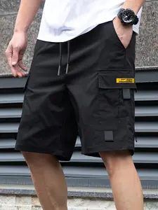 Streetwear outdoor cargo shorts! Men’s Multi-Pocket Cargo Shorts — Comfortable and Stylish: Lightweight shorts made from polyester fabric that can be machine washed, perfect for everyday casual wear and sports.