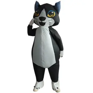 New Funny Cat Inflatable Costume for Adults, Cute Style Dress Up, Cosplay Costume, Perfect for Halloween Christmas Carnival Various Events Holidays