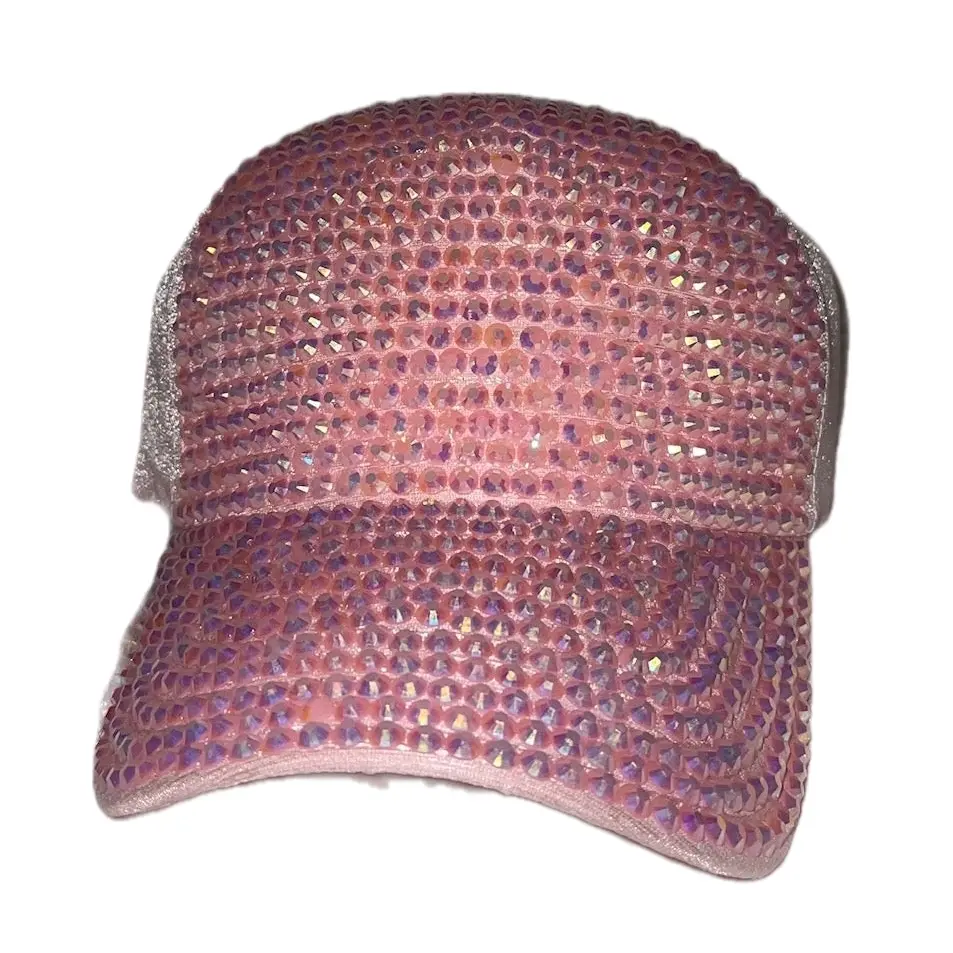 Bedazzled Pink Hat Bedazzled Pink Hat
